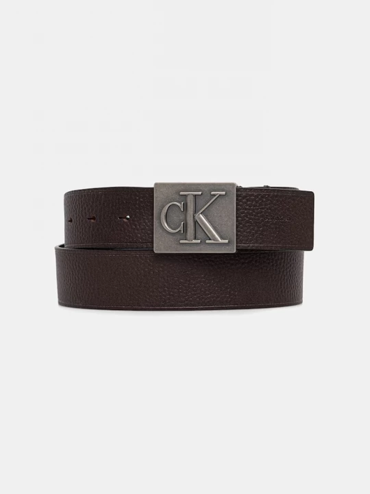 Obrázek produktu Calvin Klein pásek pánský kožený hnědá