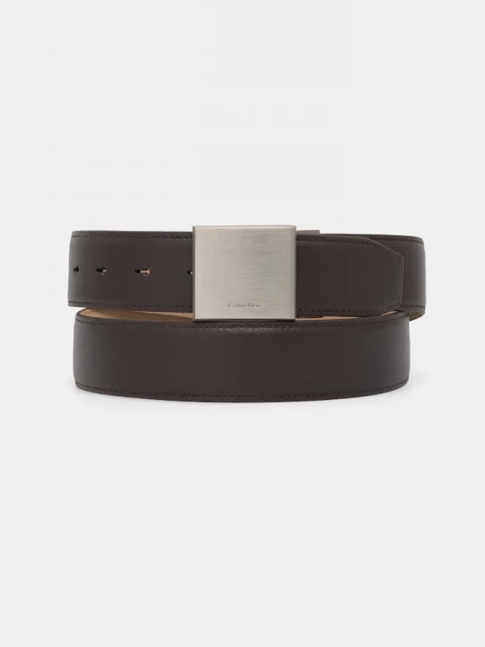 Obrázek produktu Calvin Klein pásek pánský kožený hnědá