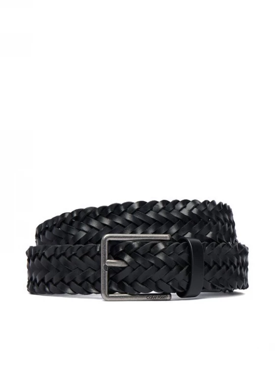 Obrázek produktu Calvin Klein Pásek Warmth Buckle Woven 35Mm Fixed - LV04D7061G Černá