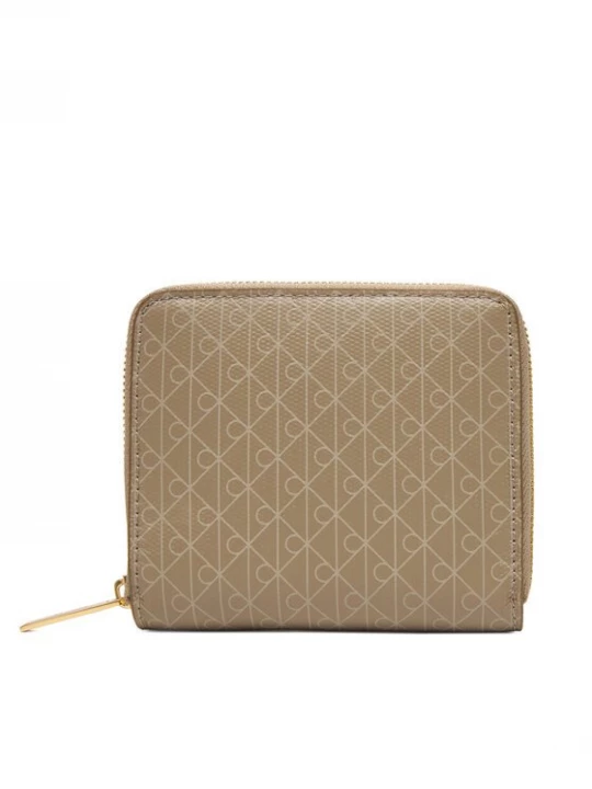 Obrázek produktu Calvin Klein Peněženka Emblem Aop Square Zip Around LV04F1089G Béžová