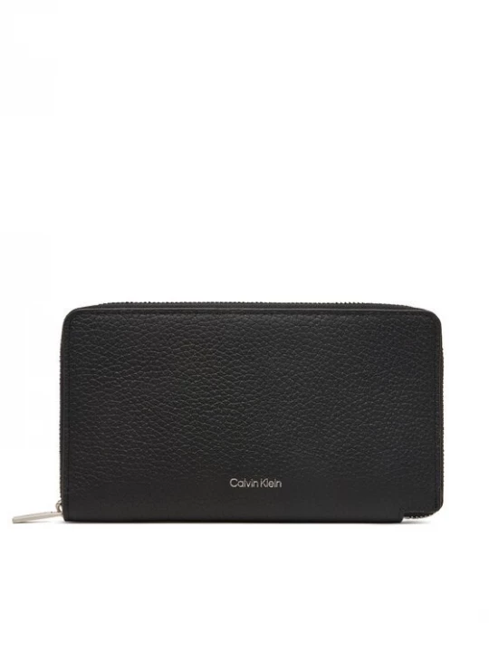 Obrázek produktu Calvin Klein Peněženka Foil Emboss Long Zip Fold LV04D1107G Černá