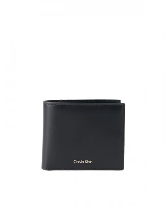 Obrázek produktu Calvin Klein Peněženka 'Smooth Metal Logo Bifold' černá