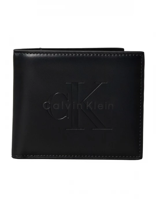 Obrázek produktu Calvin Klein Peněženka 'Smooth Monologo Coin Pocket' černá
