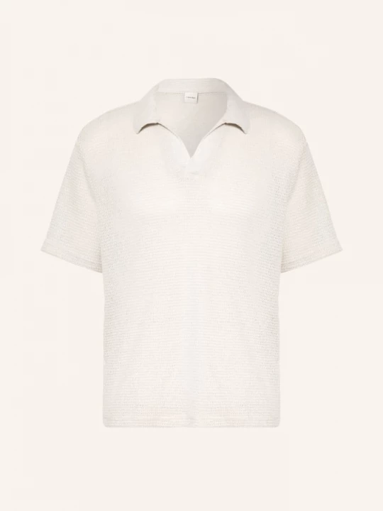 Obrázek produktu Calvin Klein Pletené Polo Tričko režná