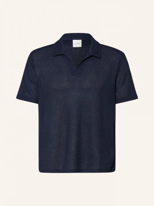 Obrázek produktu Calvin Klein Pletené Polo Tričko tmavě modrá