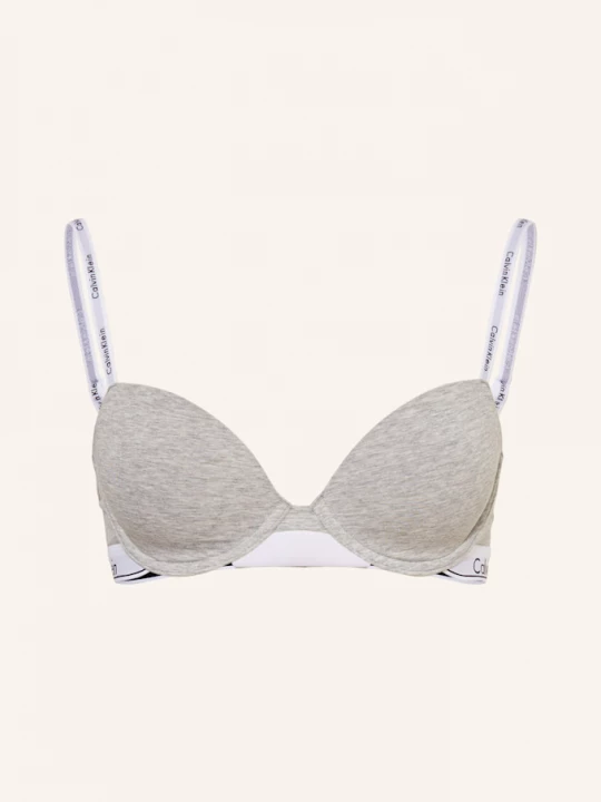 Obrázek produktu Calvin Klein Podprsenka S Kosticemi Icon Cotton Modal šedá