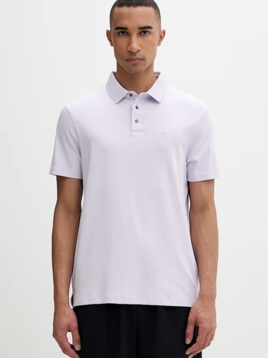 Obrázek produktu Calvin Klein polo pánské bavlněné fialová