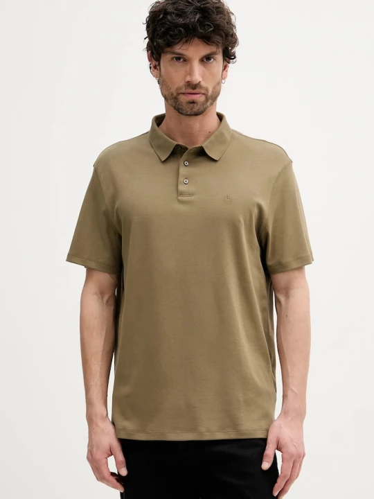 Obrázek produktu Calvin Klein polo pánské bavlněné zelená