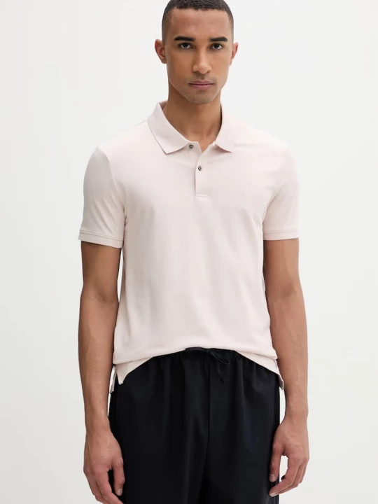 Obrázek produktu Calvin Klein polo pánské s bavlnou růžová