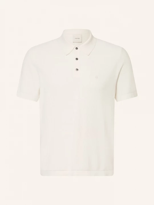 Obrázek produktu Calvin Klein Polo Tričko Piqué krémová