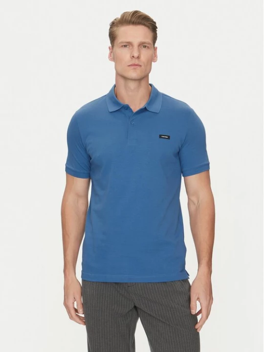 Obrázek produktu Calvin Klein Polokošile K10K111196 Modrá Slim Fit