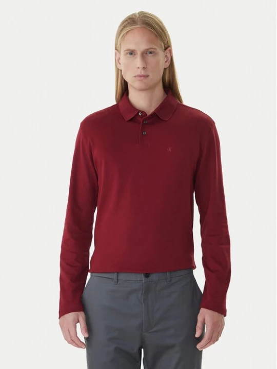 Obrázek produktu Calvin Klein Polokošile LV040EM909 Bordó Regular Fit