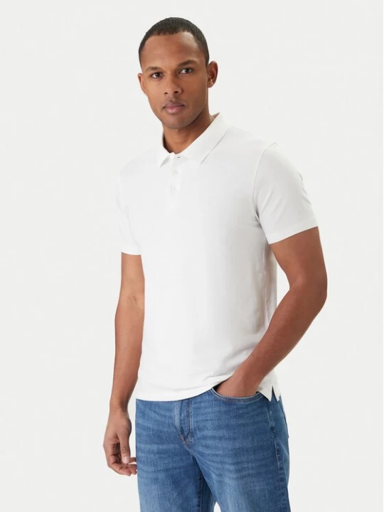 Obrázek produktu Calvin Klein Polokošile LV04LF200G Bílá Slim Fit