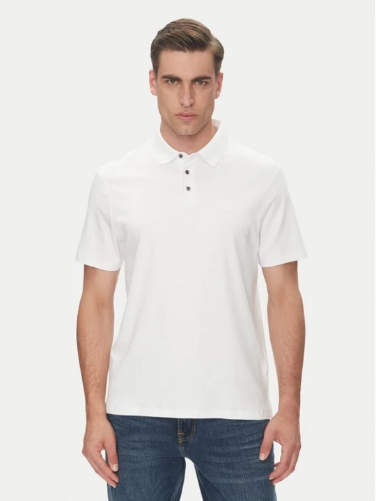 Obrázek produktu Calvin Klein Polokošile Supima LV04LB276G Bílá Regular Fit