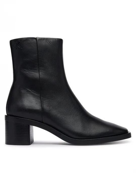 Obrázek produktu Calvin Klein Polokozačky Block Heel Ank Boot Lth HW0HW03220 Černá