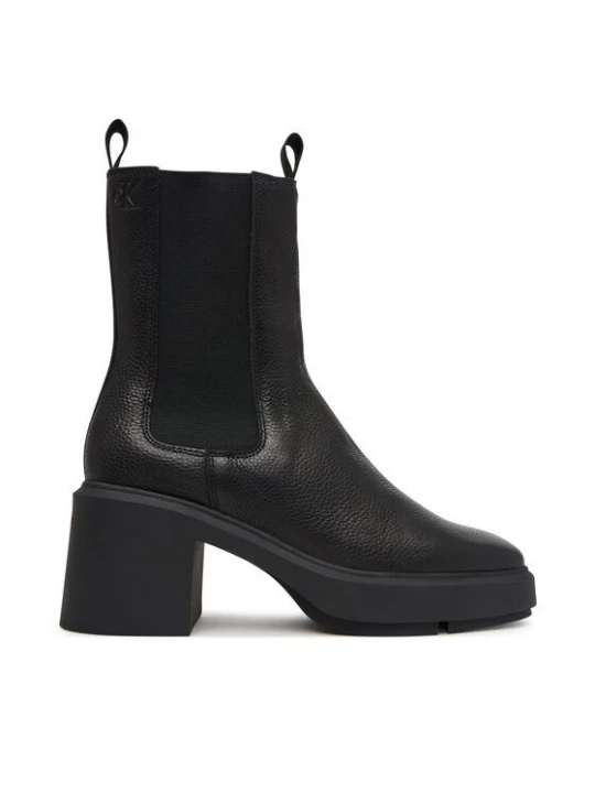 Obrázek produktu Calvin Klein Polokozačky Block Heel Chelsea Boot Lth HW0HW03694 Černá