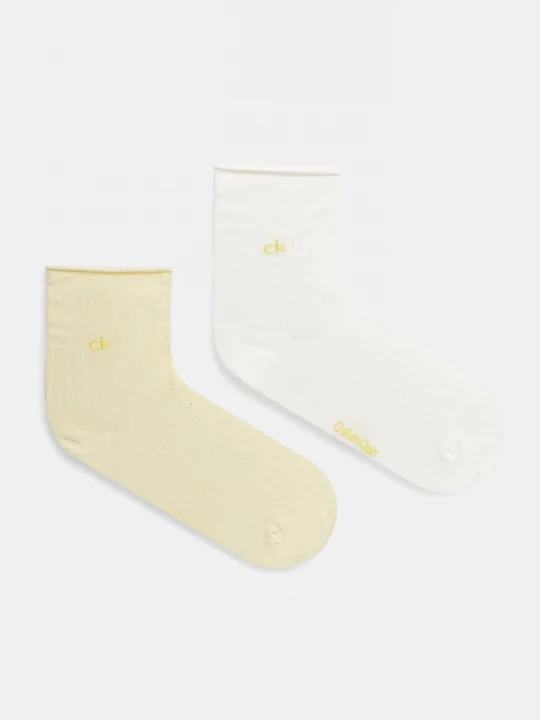 Obrázek produktu Calvin Klein Ponožky Calvin Klein 2-pack žlutá