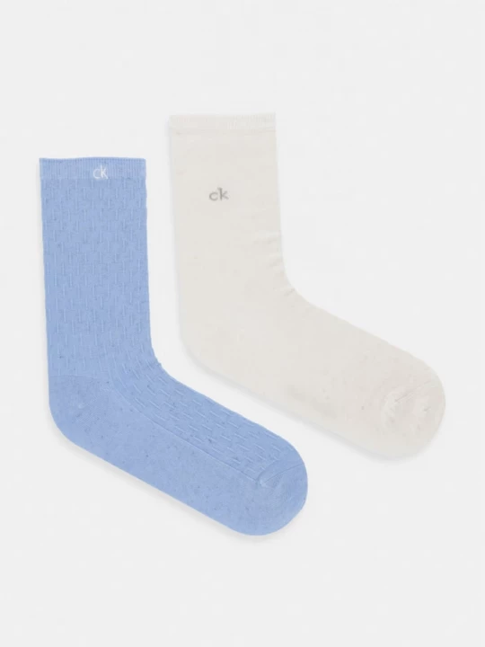 Obrázek produktu Calvin Klein ponožky dámské 2-pack modrá