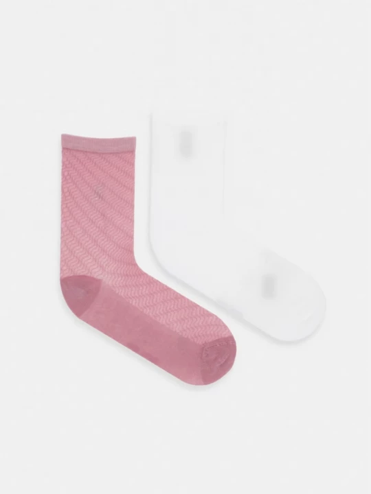 Obrázek produktu Calvin Klein ponožky dámské 2-pack růžová
