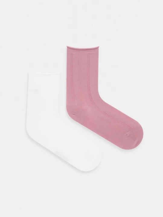 Obrázek produktu Calvin Klein ponožky dámské 2-pack růžová