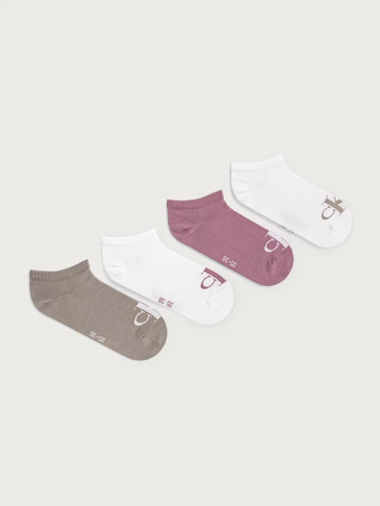 Obrázek produktu Calvin Klein ponožky dámské 4-pack růžová