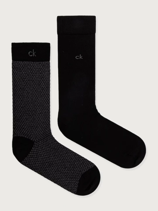 Obrázek produktu Calvin Klein ponožky pánské s bavlnou 2-pack černá