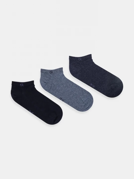 Obrázek produktu Calvin Klein ponožky pánské s bavlnou 3-pack modrá