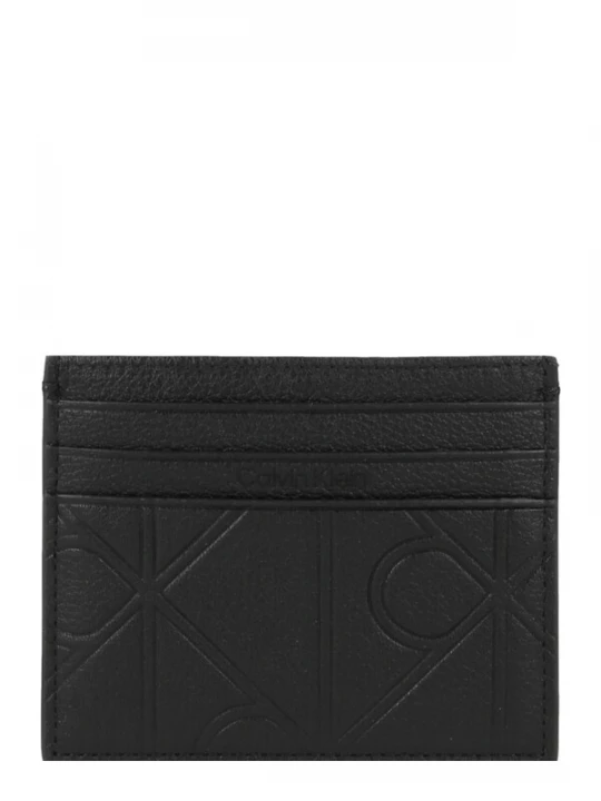 Obrázek produktu Calvin Klein Pouzdro 'Full-grain RFID Zip Cardholder' černá