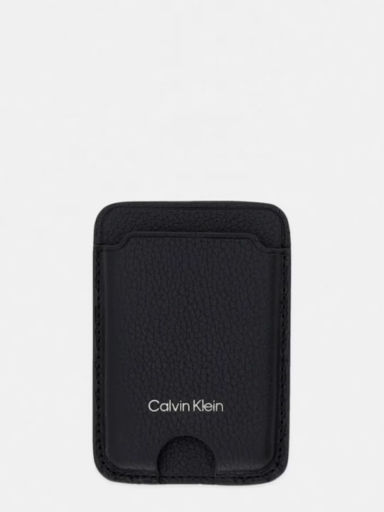 Obrázek produktu Calvin Klein pouzdro na karty pánské kožené černá