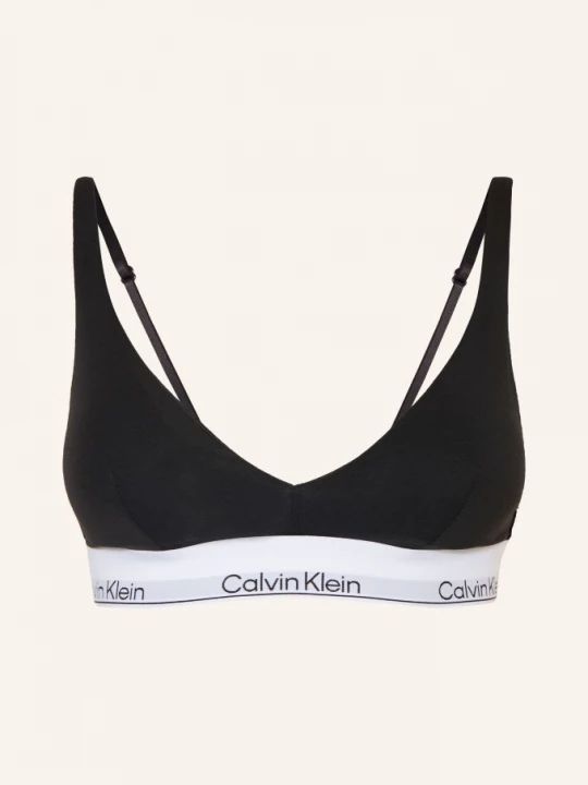 Obrázek produktu Calvin Klein Push-Up Podprsenka Icon Cotton Modal černá / bílá