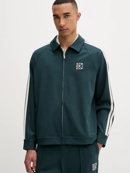 Obrázek produktu Calvin Klein rozepínací mikina pánská s modalem zelená