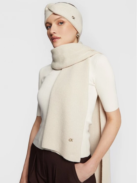 Obrázek produktu Calvin Klein Šál Re-Lock K60K610415 Béžová