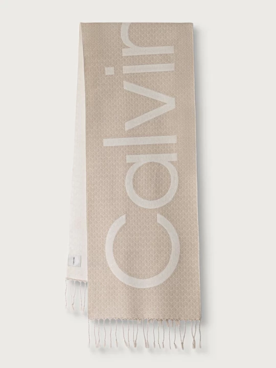 Obrázek produktu Calvin Klein šála dámská s vlnou béžová