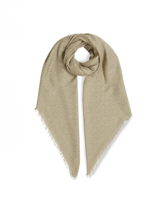 Obrázek produktu Calvin Klein Šátek Monogram Jacquard Scarf K60K608779 Zelená