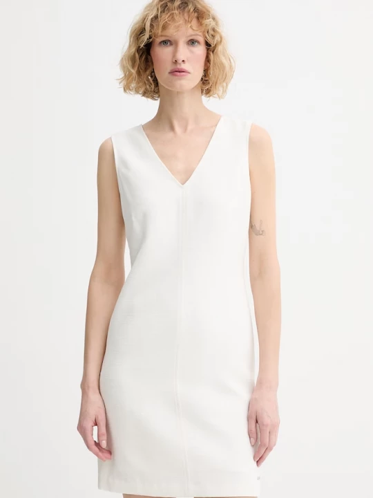 Obrázek produktu Calvin Klein šaty s viskózou béžová