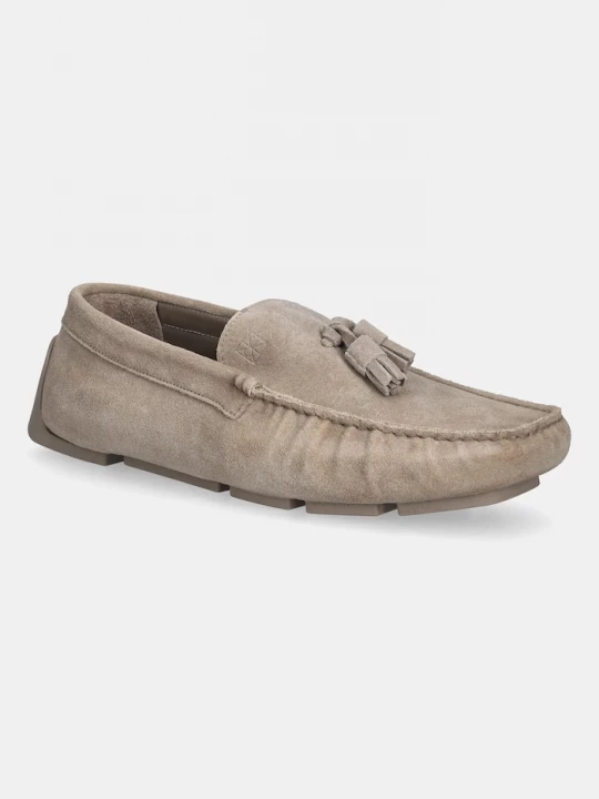 Obrázek produktu Calvin Klein Semišové mokasíny Calvin Klein DRIVER TASSELS SU béžová