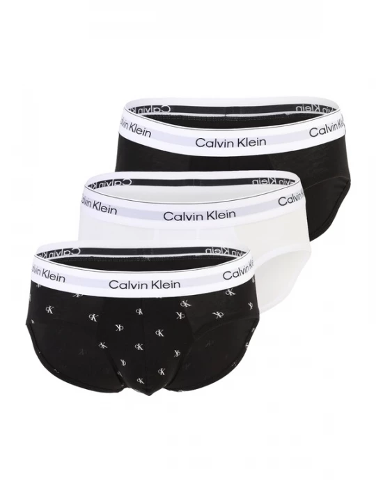 Obrázek produktu Calvin Klein Underwear Slipy světle šedá / černá / offwhite