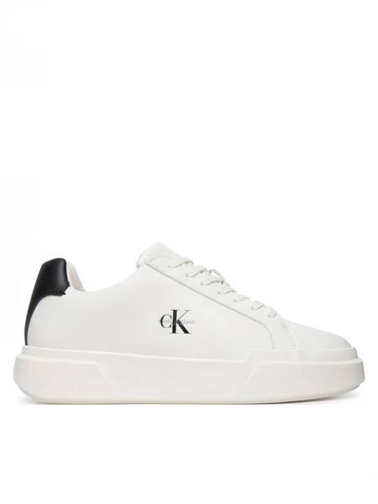 Obrázek produktu Calvin Klein Sneakersy Chunky Cupsole Laceup Lth Ml YW0YW01947 Bílá
