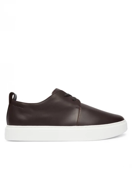 Obrázek produktu Calvin Klein Sneakersy Hybrid Clean Cup Derby Lth HM0HM02011 Bordó