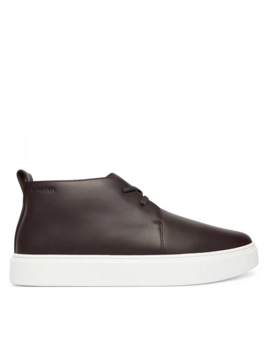 Obrázek produktu Calvin Klein Sneakersy Hybrid Clean Cup Mid Boot Lth HM0HM02010 Bordó
