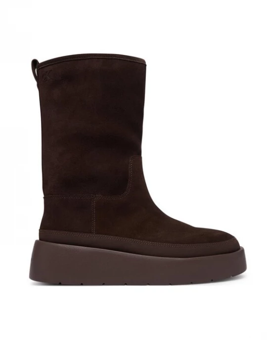 Obrázek produktu Calvin Klein Sněhule Flatform Mid Boot Suede Wl HW0HW03181 Hnědá