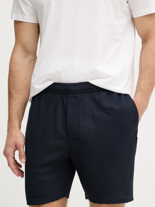Obrázek produktu Calvin Klein Šortky pánské z viskózou námořnická modř
