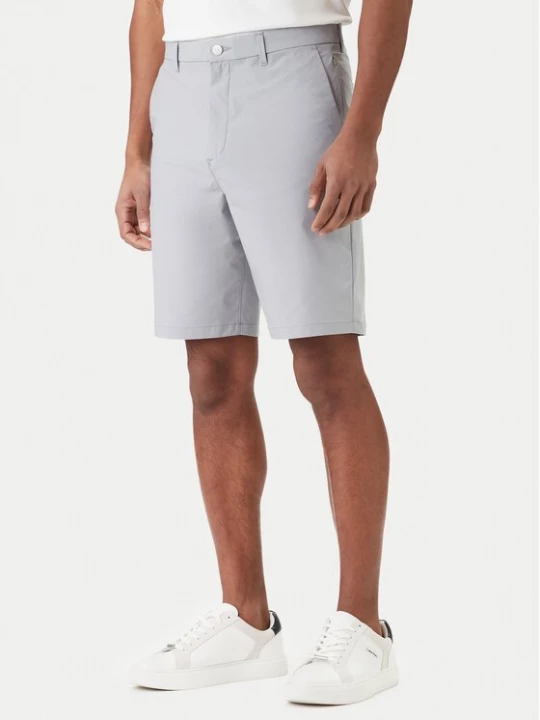 Obrázek produktu Calvin Klein Šortky z materiálu LV04LB613G Šedá Straight Fit