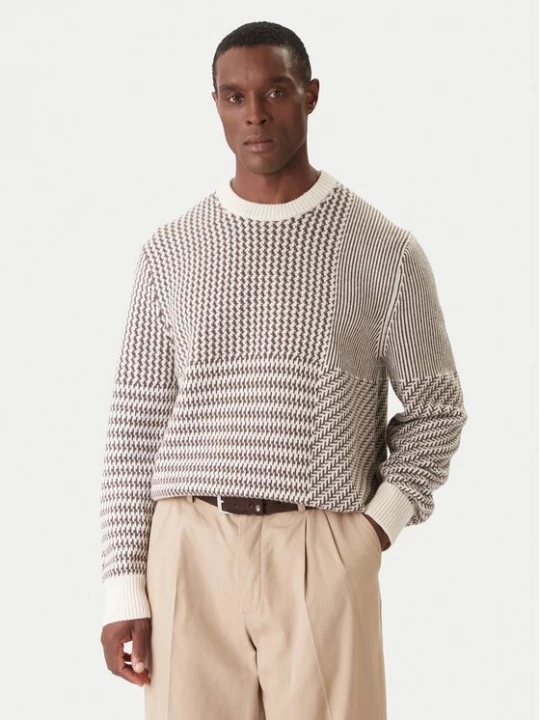 Obrázek produktu Calvin Klein Svetr LV04LD306G Béžová Regular Fit