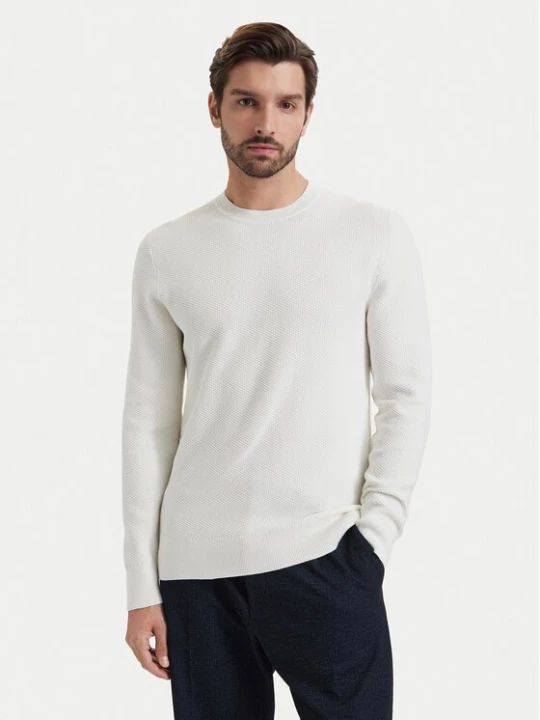 Obrázek produktu Calvin Klein Svetr LV04LF304G Krémová Regular Fit