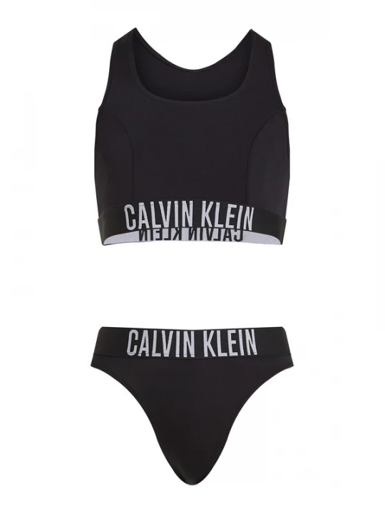 Obrázek produktu Calvin Klein Swimwear Bikiny šedá / černá