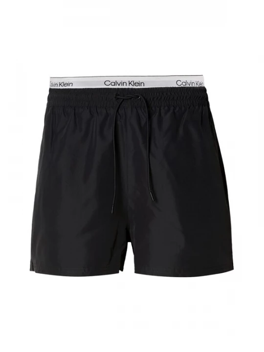 Obrázek produktu Calvin Klein Swimwear Plavecké šortky 'Essentials' černá / bílá
