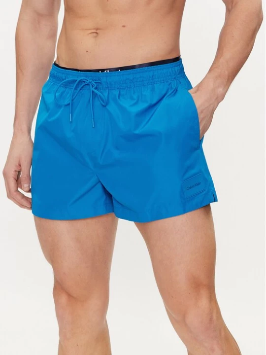 Obrázek produktu Calvin Klein Swimwear Plavecké šortky KM0KM00947 Modrá Regular Fit