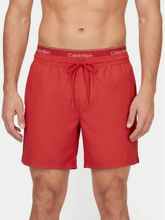 Obrázek produktu Calvin Klein Swimwear Plavecké šortky LV00N61023 Červená Regular Fit