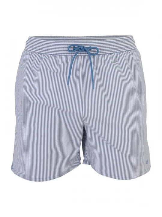 Obrázek produktu Calvin Klein Swimwear Plavecké šortky 'Seersucker' námořnická modř / bílá
